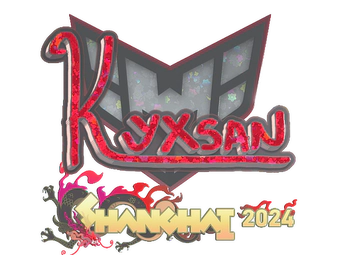 Sticker | kyxsan (Glitter) | Shanghai 2024 image