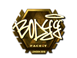 Sticker | bodyy (Gold) | London 2018 image