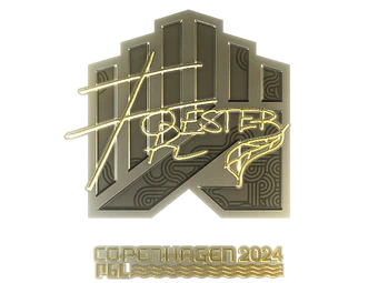 Sticker | Forester (Gold) | Copenhagen 2024 image