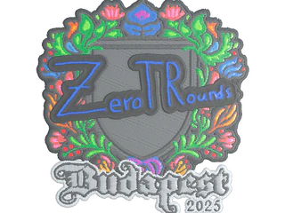 Sticker | ztr (Embroidered) | Budapest 2025