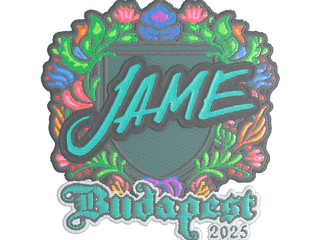 Sticker | Jame (Embroidered) | Budapest 2025