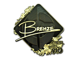 Sticker | Brehze (Gold) | Rio 2022 image