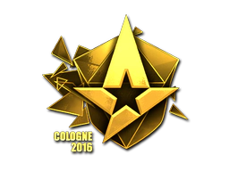 Sticker | Astralis (Gold) | Cologne 2016 image