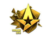 Sticker | Astralis (Gold) | Cologne 2016 image