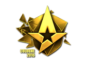Sticker | Astralis (Gold) | Cologne 2016 image