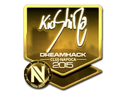 Sticker | kioShiMa (Gold) | Cluj-Napoca 2015 image