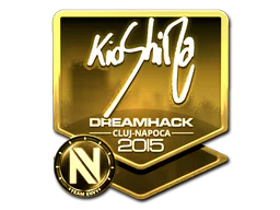 Sticker | kioShiMa (Gold) | Cluj-Napoca 2015 image