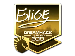 Sticker | EliGE (Gold) | Cluj-Napoca 2015 image