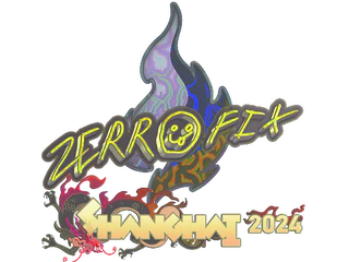Sticker | zeRRoFIX (Holo) | Shanghai 2024