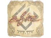 Sticker | efire | Austin 2025 image