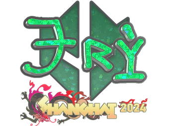 Sticker | TRY (Glitter) | Shanghai 2024 image