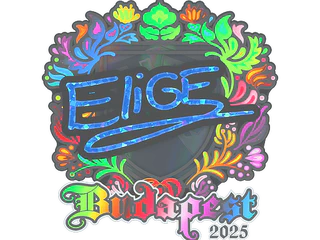 Sticker | EliGE (Holo) | Budapest 2025