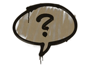 Sealed Graffiti | Question Mark (Dust Brown) image