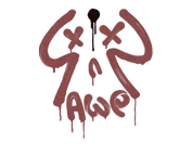 Sealed Graffiti | Recoil AWP (Brick Red) image