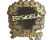 Sticker | Aleksib (Gold) | Budapest 2025 image