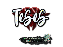 Sticker | TeSeS (Glitter) | Antwerp 2022 image