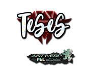 Sticker | TeSeS (Glitter) | Antwerp 2022 image