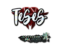 Sticker | TeSeS (Glitter) | Antwerp 2022 image