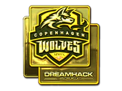 Sticker | Copenhagen Wolves (Gold) | DreamHack 2014 image