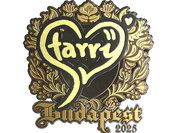 Sticker | Starry (Gold) | Budapest 2025 image