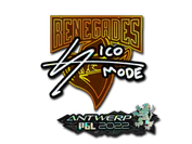 Sticker | sico (Glitter) | Antwerp 2022 image