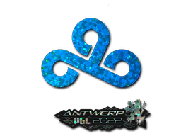 Sticker | Cloud9 (Glitter) | Antwerp 2022 image