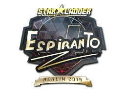 Sticker | EspiranTo (Gold) | Berlin 2019 image