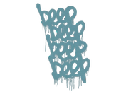 Sealed Graffiti | BEEP (Wire Blue) image