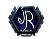 Sticker | jR (Foil) | London 2018 image