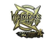 Sticker | hampus (Gold) | Antwerp 2022 image