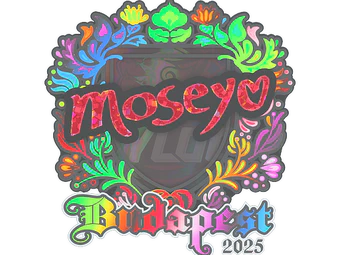 Sticker | Moseyuh (Holo) | Budapest 2025 image