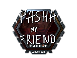 Sticker | pashaBiceps (Foil) | London 2018 image