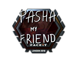 Sticker | pashaBiceps (Foil) | London 2018 image