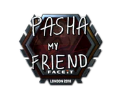 Sticker | pashaBiceps (Foil) | London 2018 image