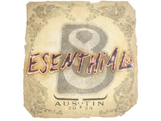 Sticker | esenthial | Austin 2025