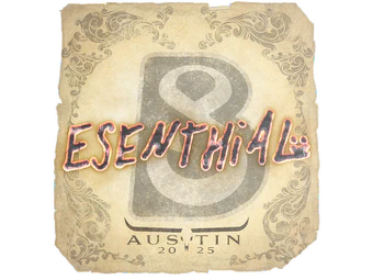 Sticker | esenthial | Austin 2025 image