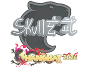 Sticker | skullz | Shanghai 2024 image
