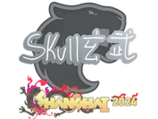 Sticker | skullz | Shanghai 2024 image
