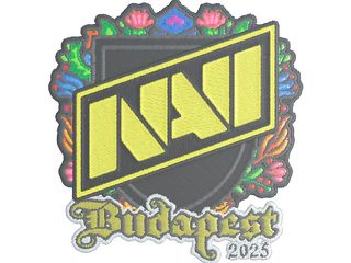 Sticker | Natus Vincere (Embroidered) | Budapest 2025