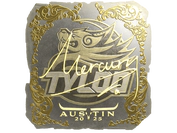 Sticker | Mercury (Gold) | Austin 2025 image
