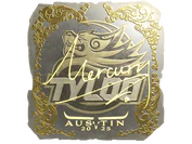 Sticker | Mercury (Gold) | Austin 2025 image