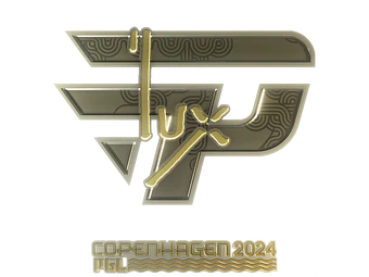 Sticker | lux (Gold) | Copenhagen 2024 image