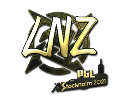 Sticker | LNZ (Gold) | Stockholm 2021 image