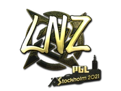 Sticker | LNZ (Gold) | Stockholm 2021 image
