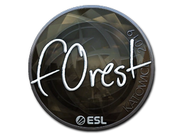 Sticker | f0rest (Foil) | Katowice 2019 image