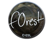 Sticker | f0rest (Foil) | Katowice 2019 image