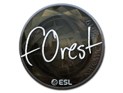 Sticker | f0rest (Foil) | Katowice 2019 image