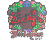 Sticker | Lucky (Embroidered) | Budapest 2025 image