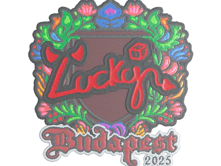 Sticker | Lucky (Embroidered) | Budapest 2025