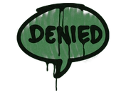 Sealed Graffiti | Denied (Jungle Green) image
